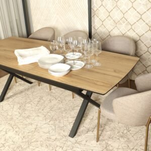 6 to 8 Extendable Seater Dining Table (Table Only)