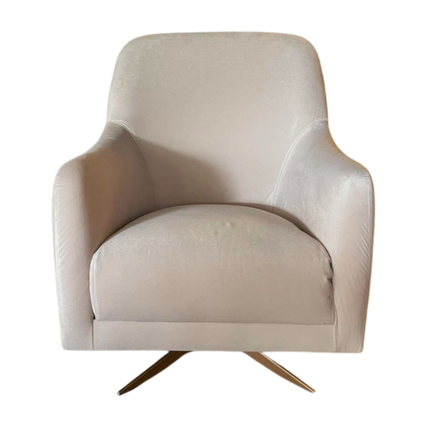Swivel armchair